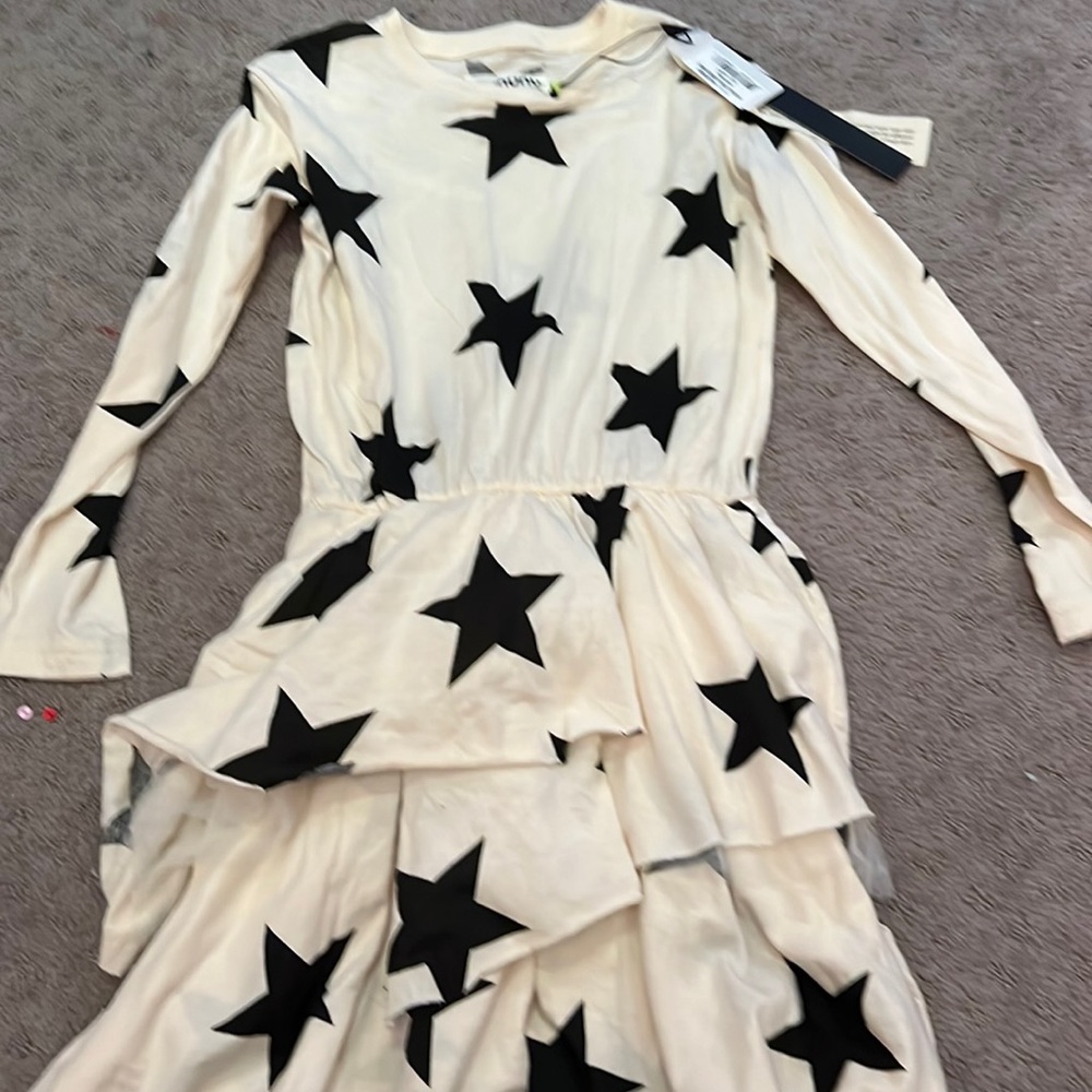 NWT NUNUNU DRESS SIZE 6/7